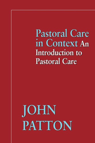 Cover of Pastoral Care in Context