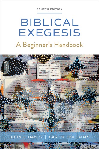 Cover of Biblical Exegesis: A Beginner’s Handbook