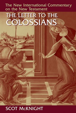 Cover of NIC: Colossians